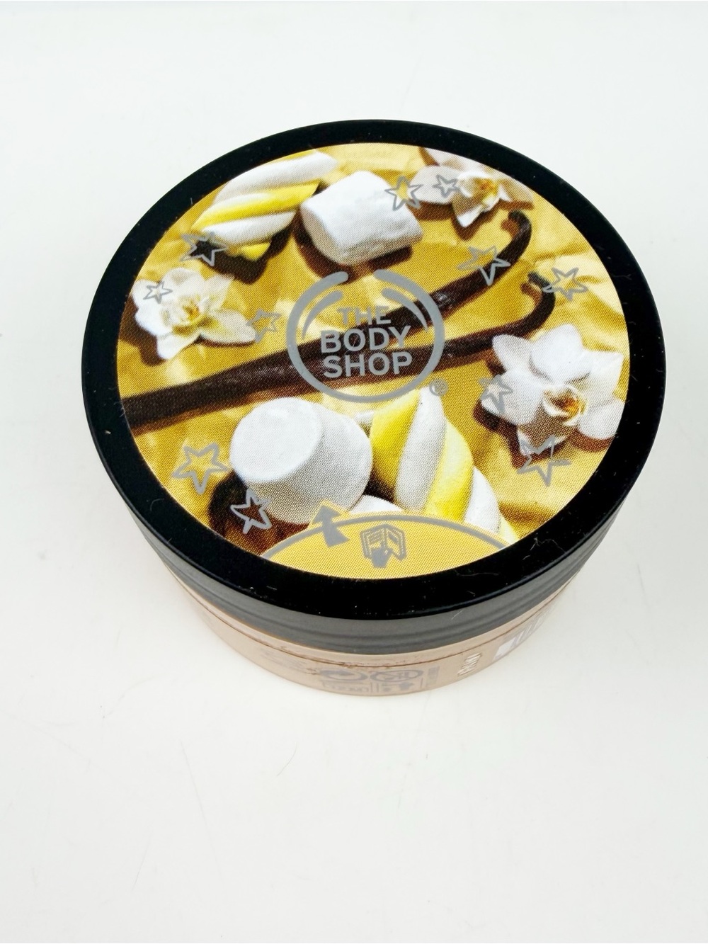 The Body Shop Vanilla Marshmallow Sugar Body Scrub 2.1 oz New Old Stock Rare